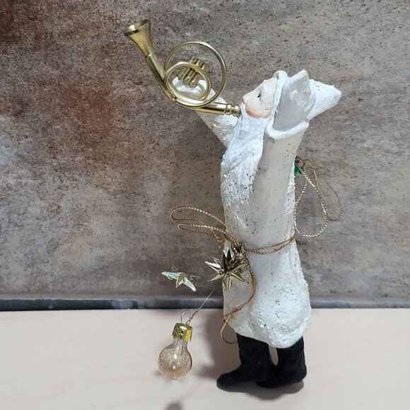 Father Frost Christmas Tree Ornament Old World Santa Stars Light Bulb - Picture 8 of 10